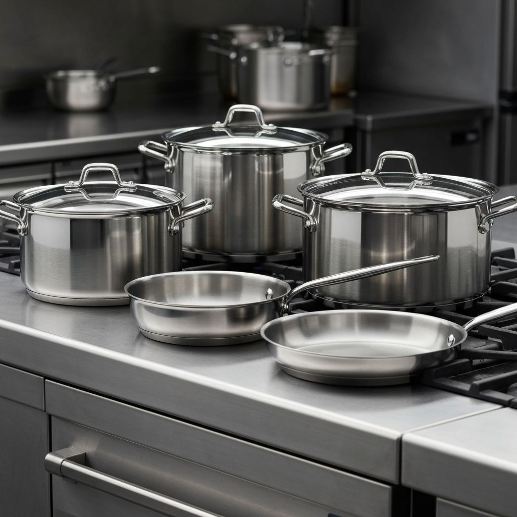 Wolfgang Puck Bistro Elite Stainless Steel Cookware Collection